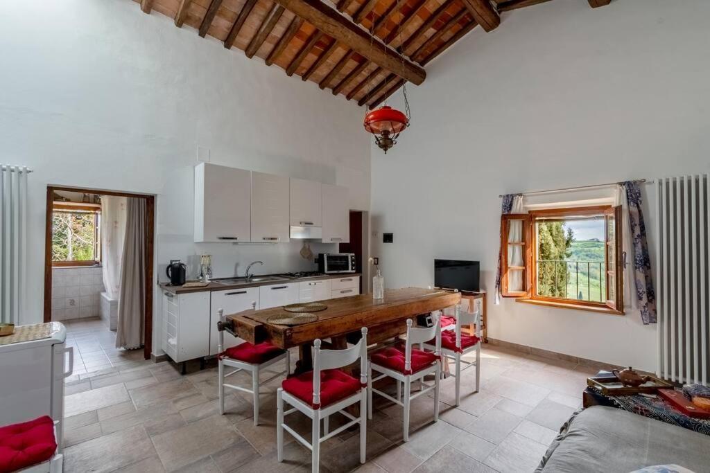 Appartamento Con Vista Panoramica In Chianti San Donnino  Eksteriør bilde