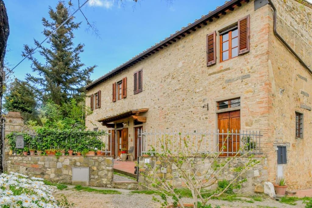 Appartamento Con Vista Panoramica In Chianti San Donnino  Eksteriør bilde