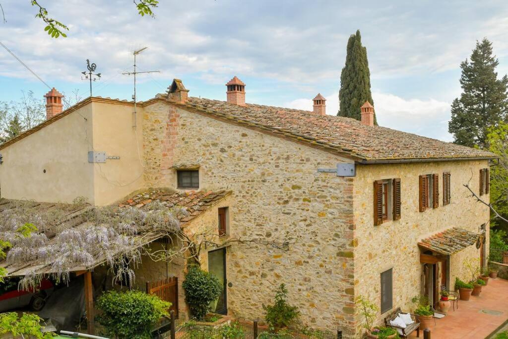 Appartamento Con Vista Panoramica In Chianti San Donnino  Eksteriør bilde