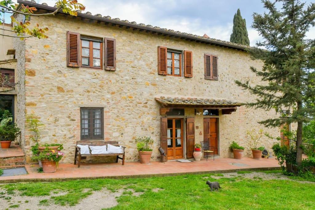 Appartamento Con Vista Panoramica In Chianti San Donnino  Eksteriør bilde